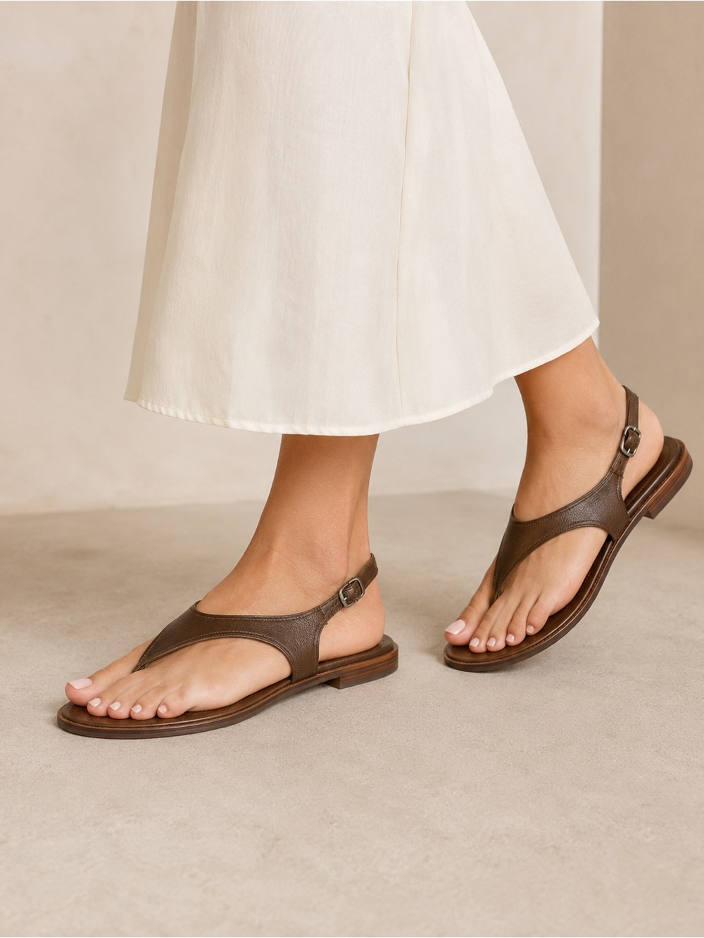 Vintage Narciso Rodriguez Flatform Sandals sz 10 US 40.5 Euro Leather # box 704